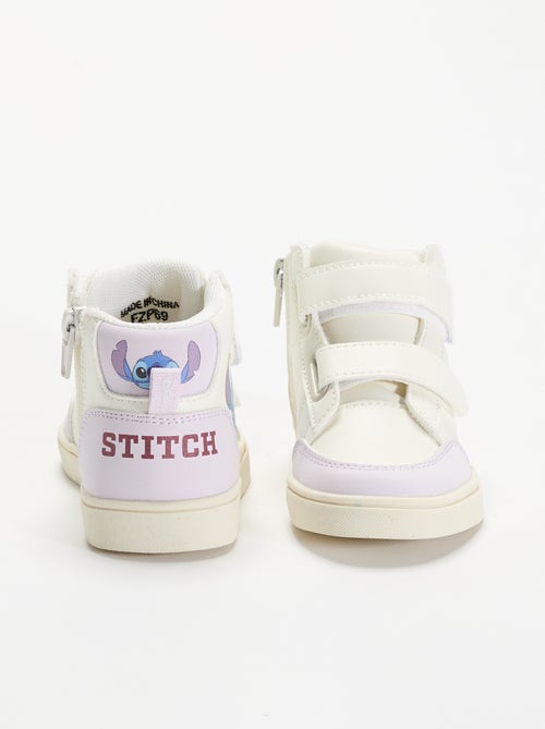 Hoge 'Stitch' 'Disney' sneakers met klittenbandsluitingen - Kiabi