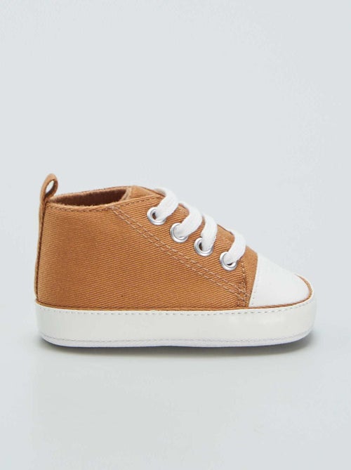 Hoge stoffen sneakers - Kiabi