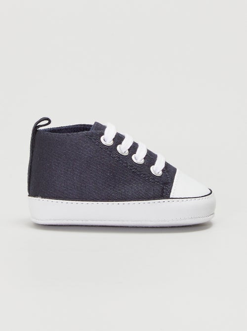 Hoge stoffen sneakers - Kiabi