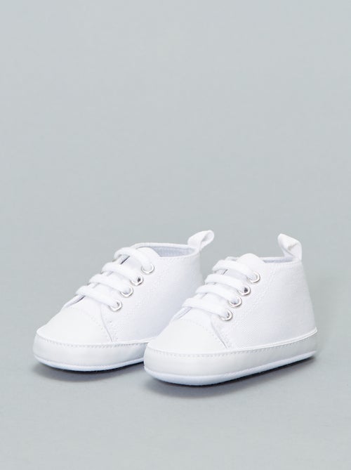 Hoge stoffen sneakers - Kiabi Hoge stoffen sneakers - Kiabi