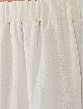 Hoge taille A-vorm maxi-rok met split