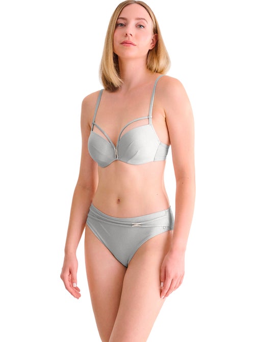 Hoge taille bikinitop blue lagoon - Kiabi