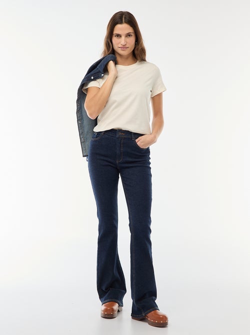 Hoge taille flare/bootcut jeans - L28 - Kiabi
