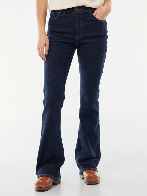 Hoge taille flare/bootcut jeans - L28 - Kiabi