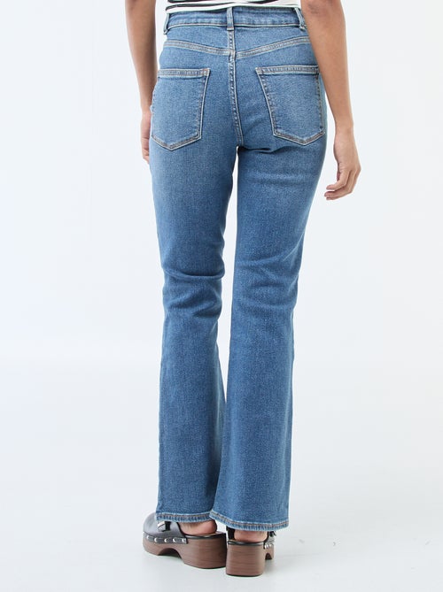 Hoge taille flare/bootcut jeans - L32 - Kiabi