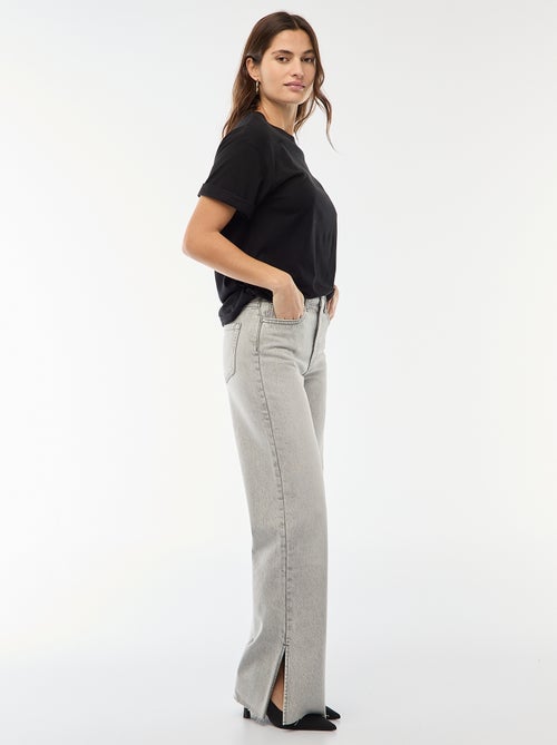 Hoge taille flare/bootcut jeans - Kiabi