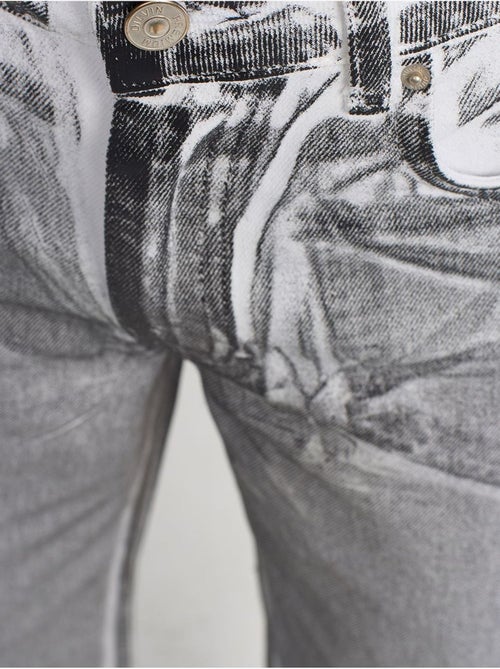 Hoge taille rechte jeans van katoendenim dilvin - Kiabi Hoge taille rechte jeans van katoendenim dilvin - Kiabi