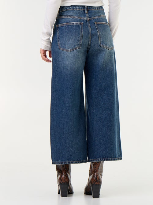 Hoge taille wide leg jeans - Kiabi Hoge taille wide leg jeans - Kiabi