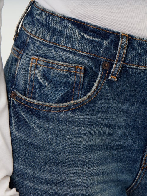 Hoge taille wide leg jeans - Kiabi Hoge taille wide leg jeans - Kiabi