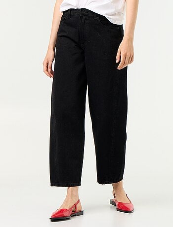 Hoge taille wide leg jeans
