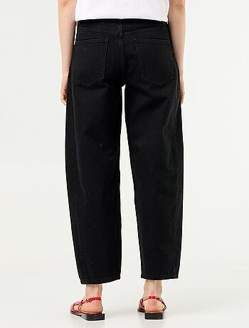 Hoge taille wide leg jeans