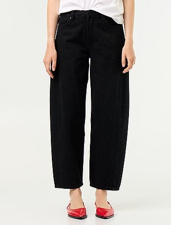 Hoge taille wide leg jeans