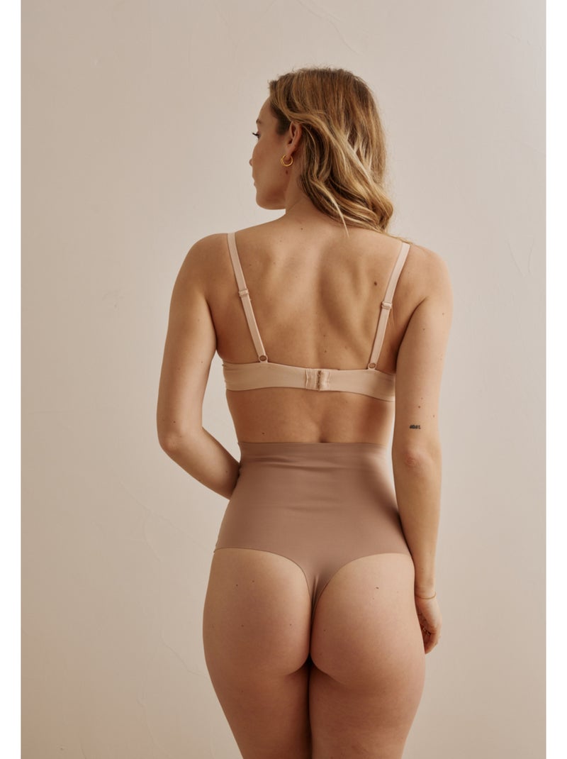 Hoge tanga louna Beige - Kiabi