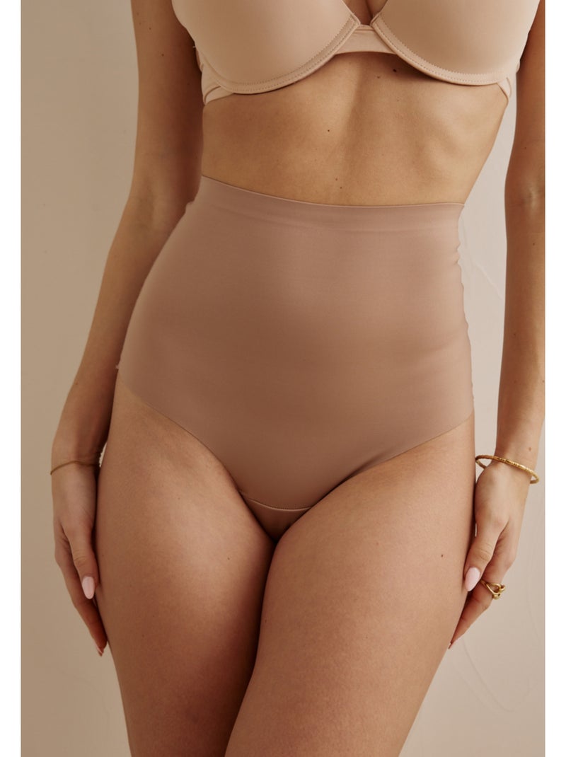 Hoge tanga louna Beige - Kiabi