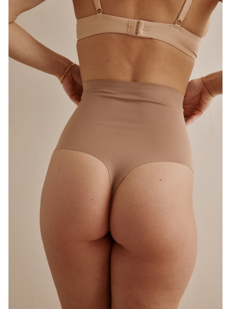 Hoge tanga louna Beige - Kiabi