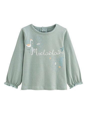 Holamuchacha 2-pack kindershirts met lange mouwen