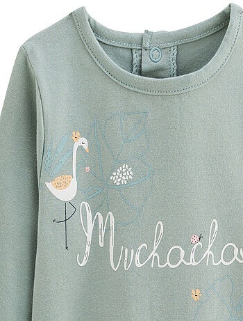 Holamuchacha 2-pack kindershirts met lange mouwen