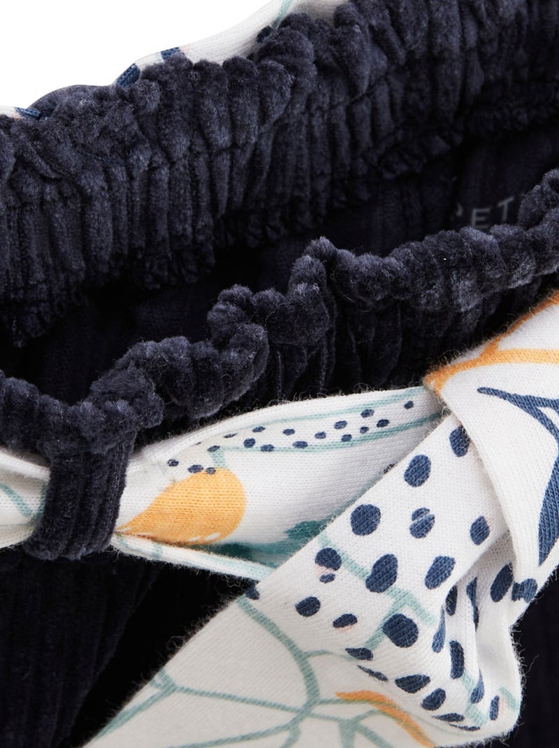 Holamuchacha corduroy babyshorts Blauw - Kiabi