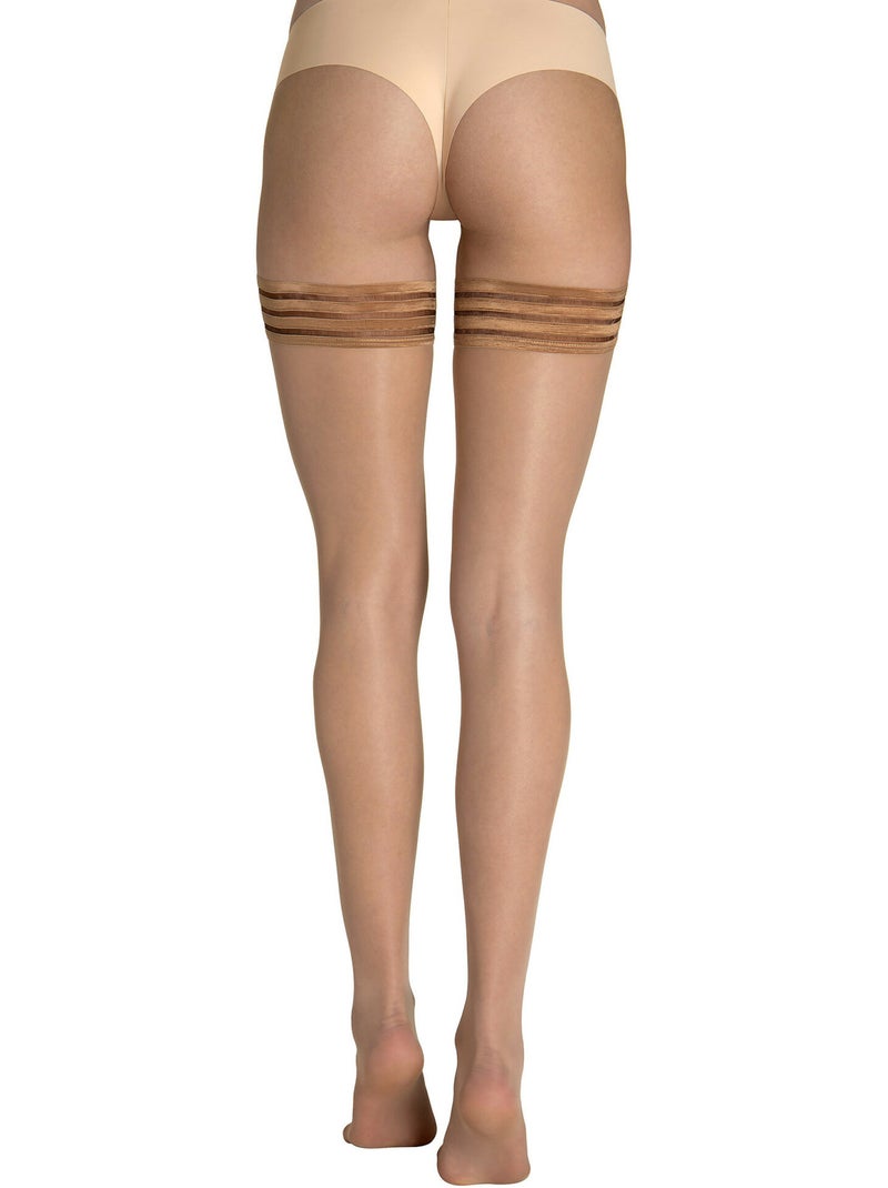 Hold ups 15 den up Beige - Kiabi