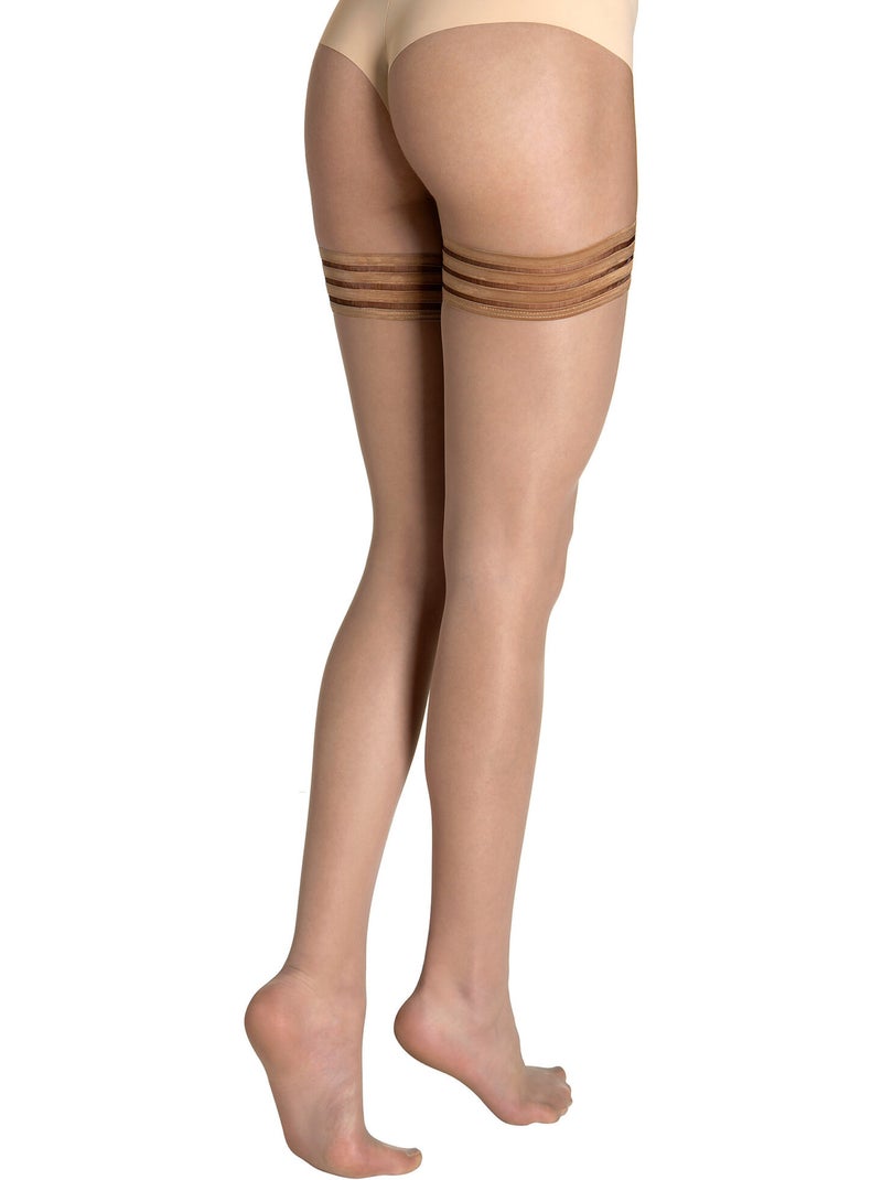 Hold ups 15 den up Beige - Kiabi