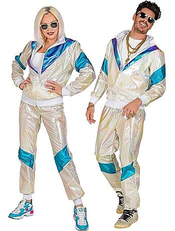 Holografisch trainingspak uit de jaren 80