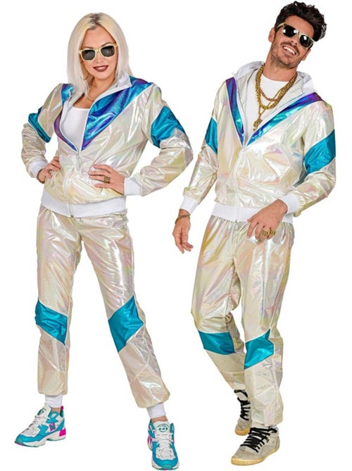 Holografisch trainingspak uit de jaren 80 - Kiabi