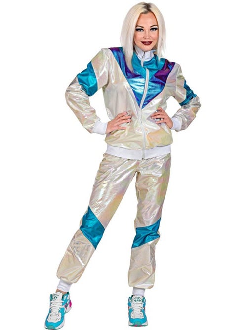 Holografisch trainingspak uit de jaren 80 - Kiabi