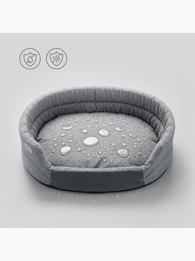 Hondenmand kussen PELUVIO Arita - Antislip Grijs - Kiabi