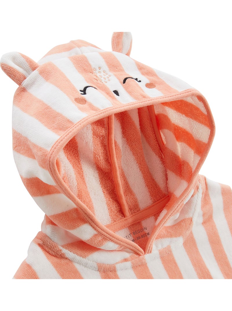 Honfleur babybadponcho Koraal - Kiabi