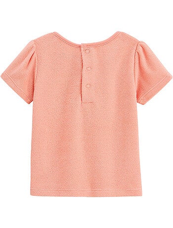 Honfleur kinderset bestaande uit een t-shirt en een short van badstof.