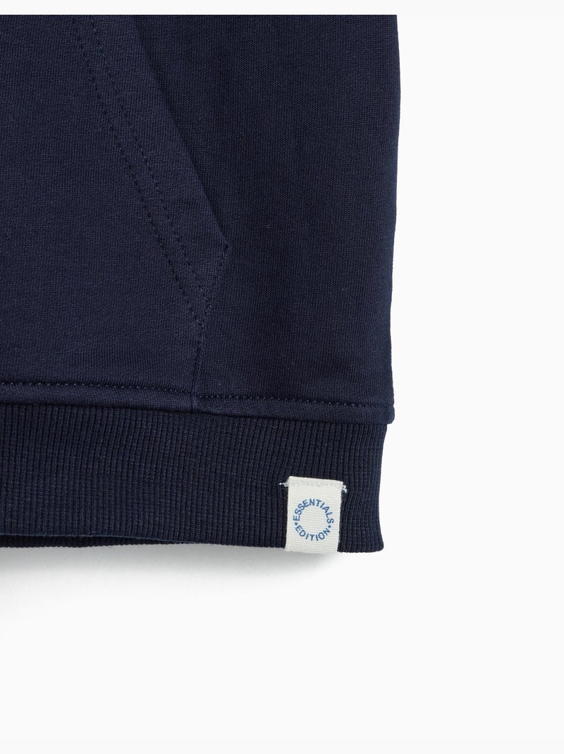 Hooconupluchen jas, mo fashion Blauw - Kiabi