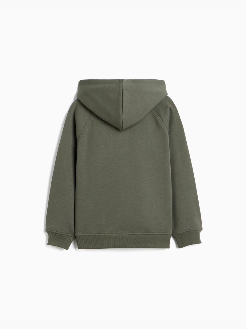 Hooconupluchen jas, mo fashion Groen - Kiabi