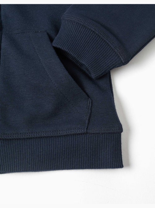 Hooded jas met ZY bouclé borduursel - Kiabi