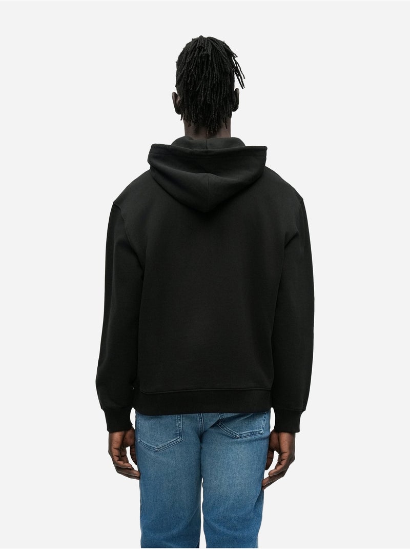 Hoodie - calvin klein Zwart - Kiabi