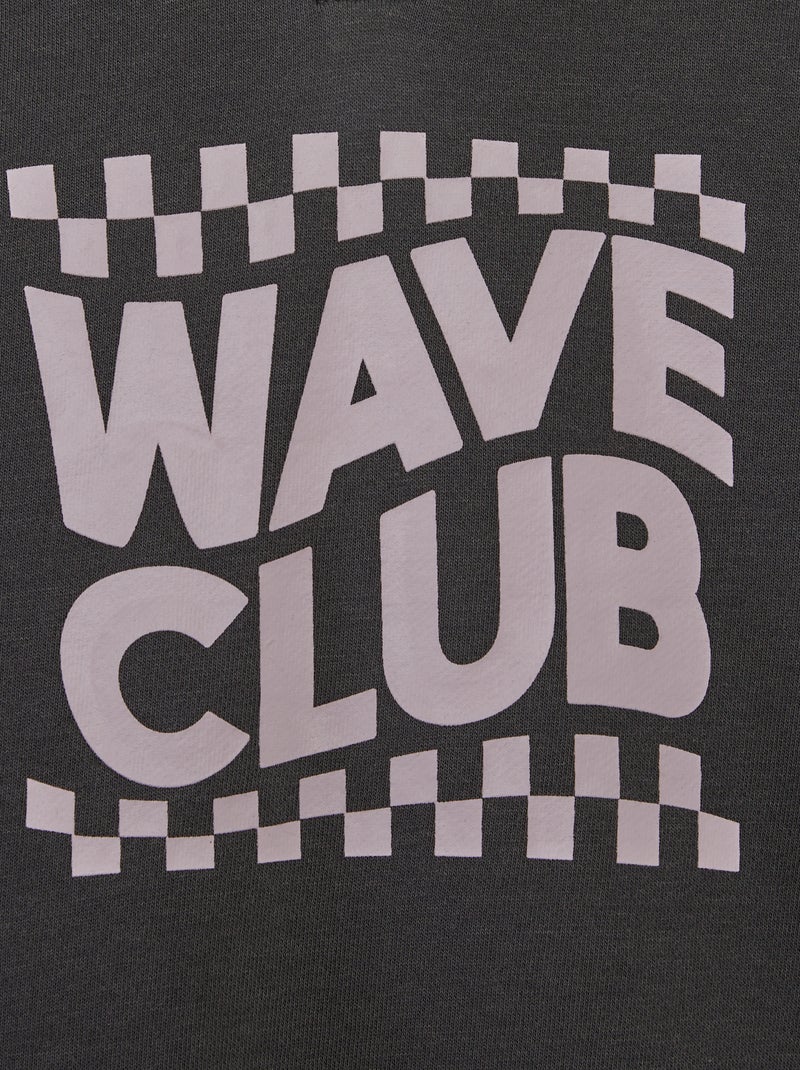 Hoodie - So Easy GRIJS - Kiabi