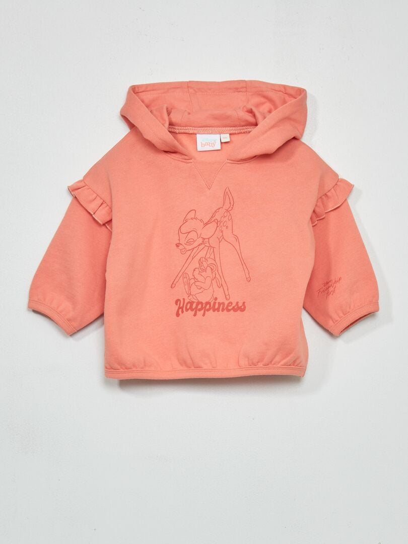 Hoodie 'Bambi' ROOD - Kiabi