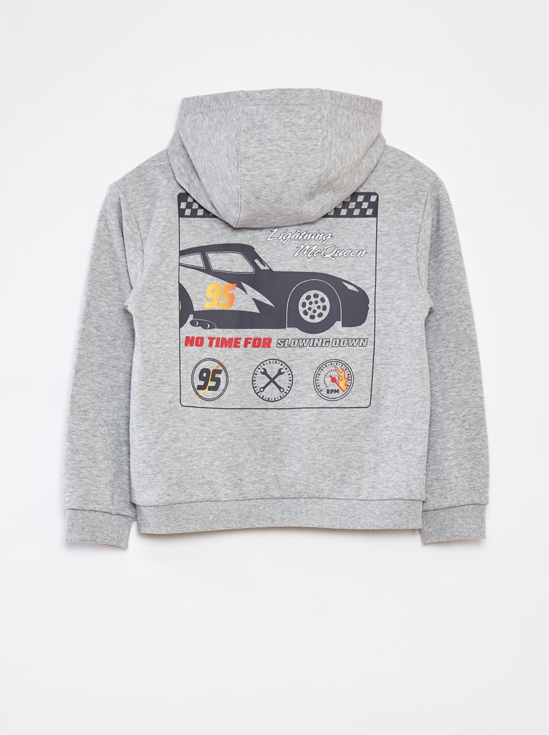 Hoodie 'Cars' Grijs - Kiabi