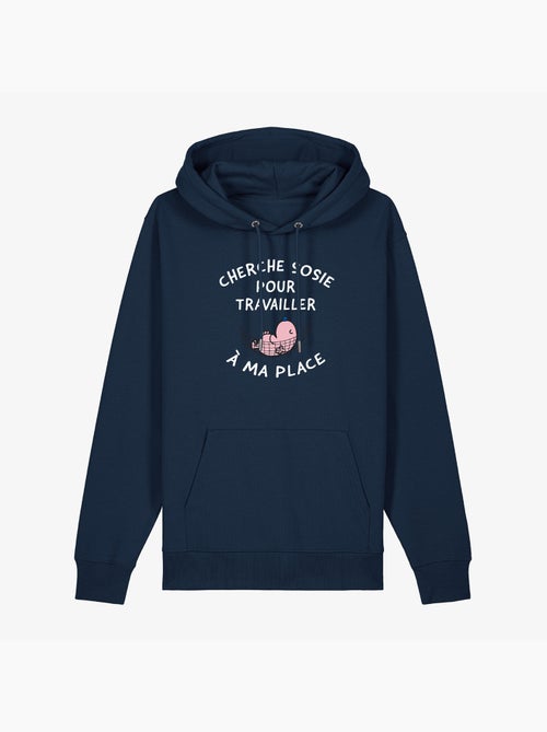 Hoodie Dames - CHERCHE SOSIE POUR TRAVAILLER A MA PLACE - Kiabi Hoodie Dames - CHERCHE SOSIE POUR TRAVAILLER A MA PLACE - Kiabi