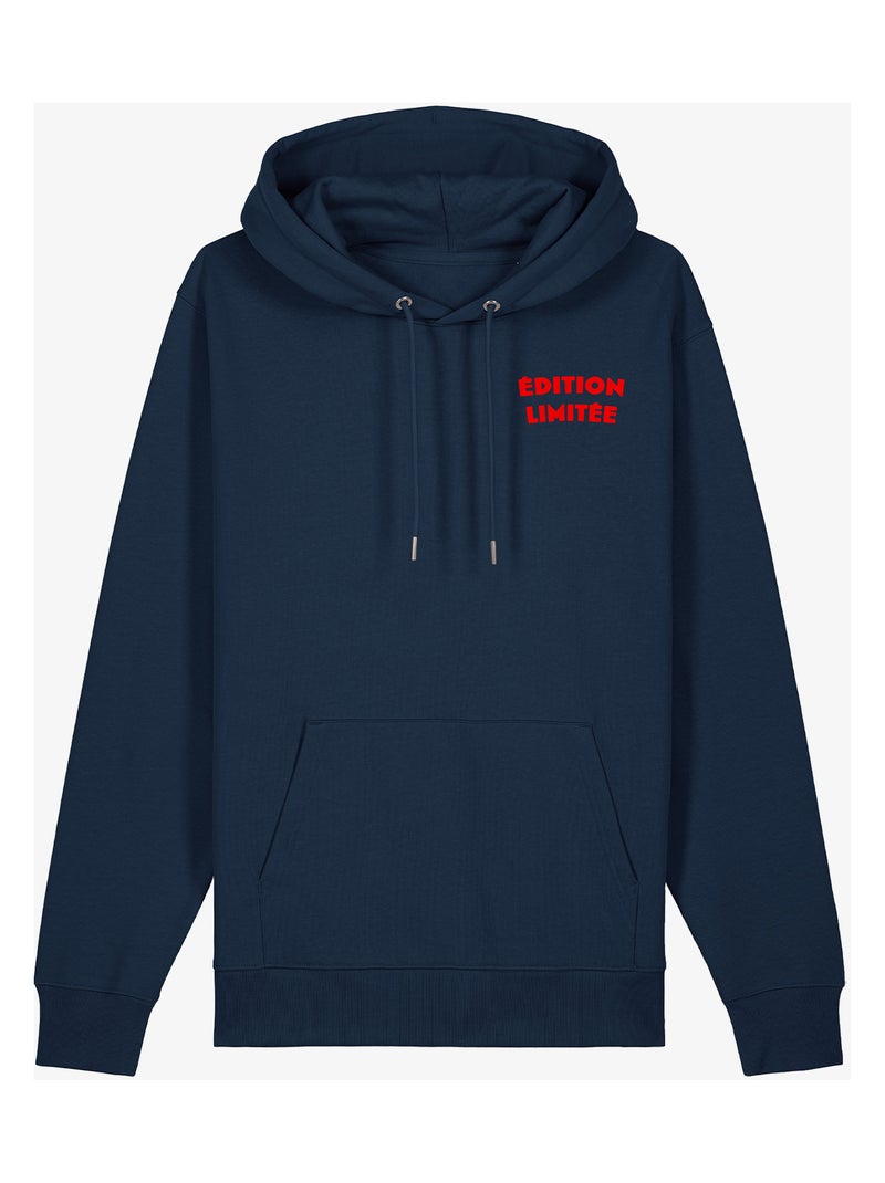 Hoodie Dames - EDITION LIMITÉE CŒUR Marineblauw - Kiabi