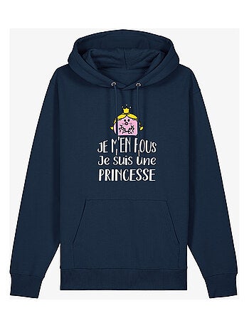 Hoodie Dames - JE M EN FOUS JE SUIS UNE PRINCESSE