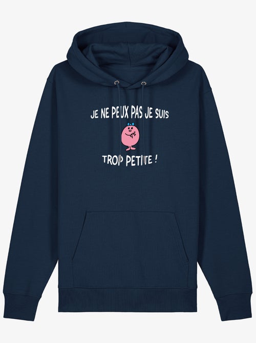 Hoodie Dames - JE PEUX PAS JE SUIS TROP PETITE - Kiabi Hoodie Dames - JE PEUX PAS JE SUIS TROP PETITE - Kiabi