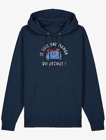 Hoodie Dames - JE SUIS UNE MAMAN QUI DECHIRE
