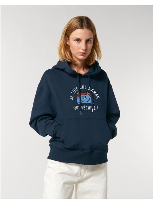 Hoodie Dames - JE SUIS UNE MAMAN QUI DECHIRE - Kiabi Hoodie Dames - JE SUIS UNE MAMAN QUI DECHIRE - Kiabi