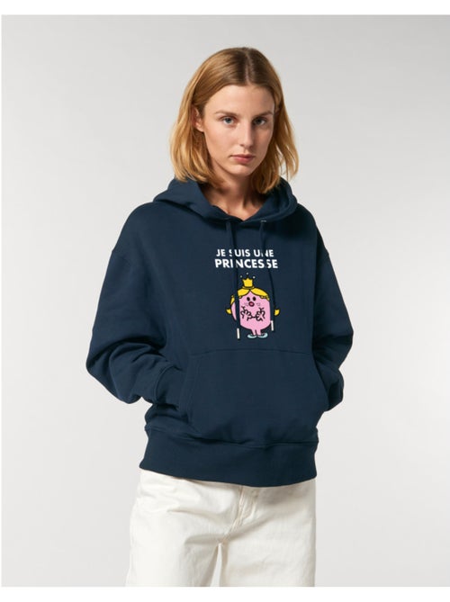 Hoodie Dames - JE SUIS UNE PRINCESSE FACE - Kiabi Hoodie Dames - JE SUIS UNE PRINCESSE FACE - Kiabi