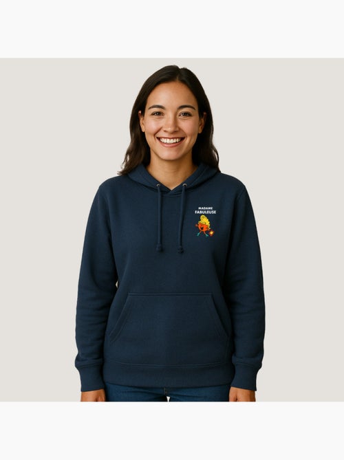 Hoodie Dames - MADAME FABULEUSE CŒUR - Kiabi Hoodie Dames - MADAME FABULEUSE CŒUR - Kiabi