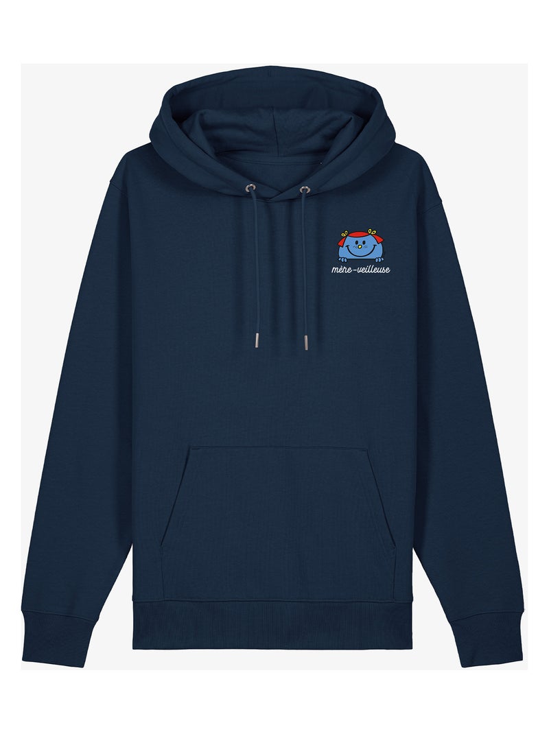 Hoodie Dames - MERE VEILLEUSE COEUR Marineblauw - Kiabi