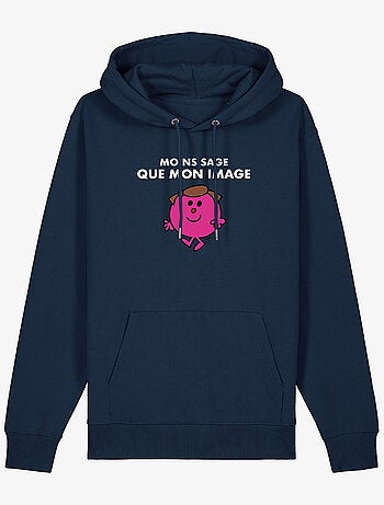 Hoodie Dames - MOINS SAGE QUE MON IMAGE