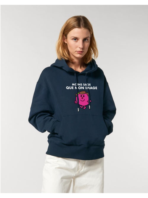 Hoodie Dames - MOINS SAGE QUE MON IMAGE - Kiabi Hoodie Dames - MOINS SAGE QUE MON IMAGE - Kiabi