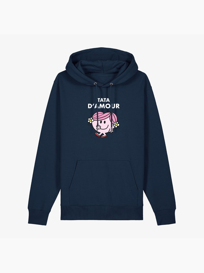 Hoodie Dames - TATA D AMOUR Marineblauw - Kiabi