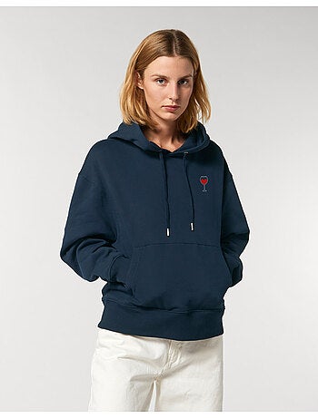 Hoodie Dames - VERRE VIN